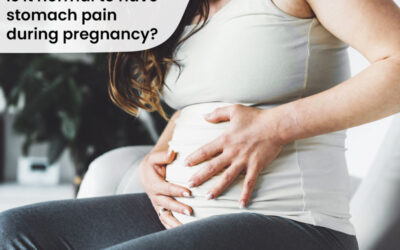 Is it normal to have stomach pain during pregnancy? 