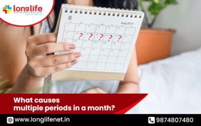 What causes multiple periods in a month?